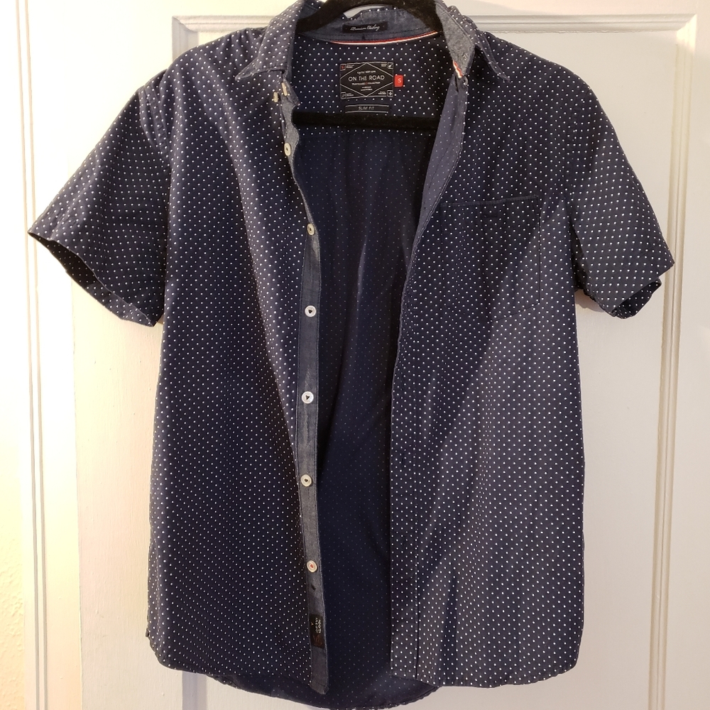 On the Road Men's Button Down